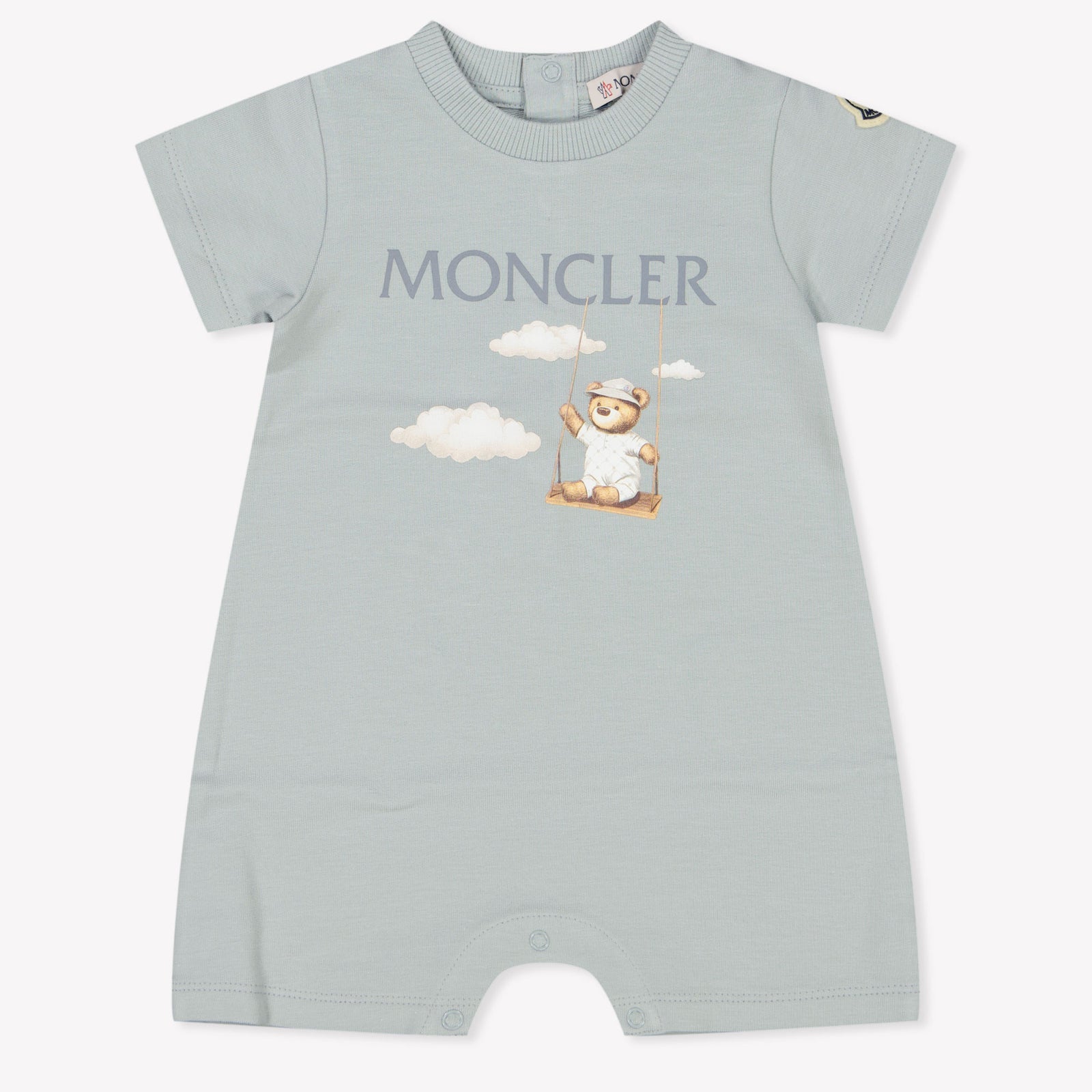 Moncler Baby Unisex box suit in Light Blue