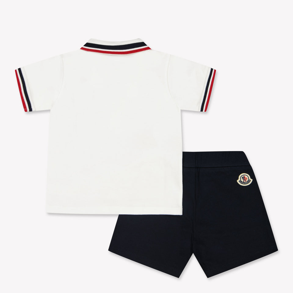 Moncler Baby Jongens Setje In Wit