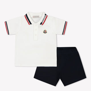 Moncler Baby Jongens Setje In Wit