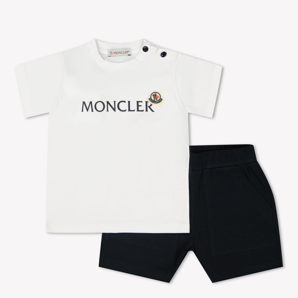 Moncler Baby Jongens Setje In Wit