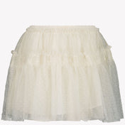 Mayoral Children's girls skirt OffWhite