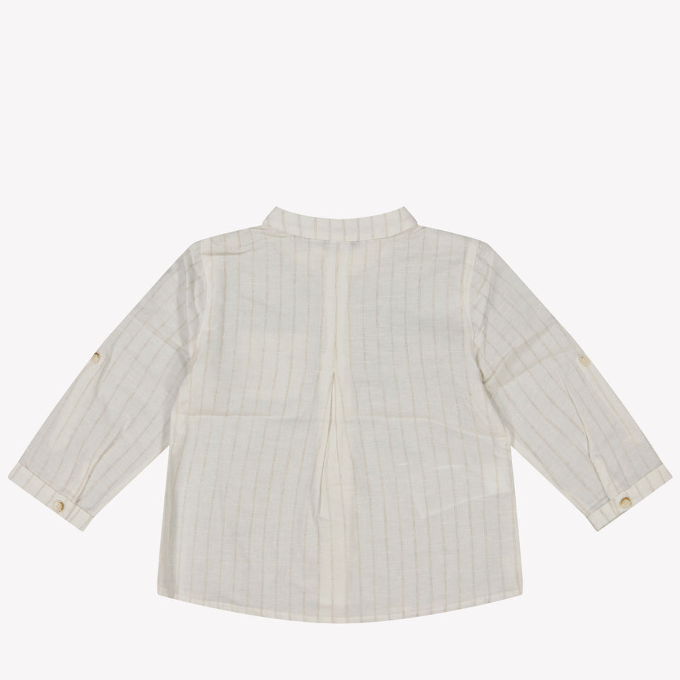 Mayoral Baby boys blouse in White