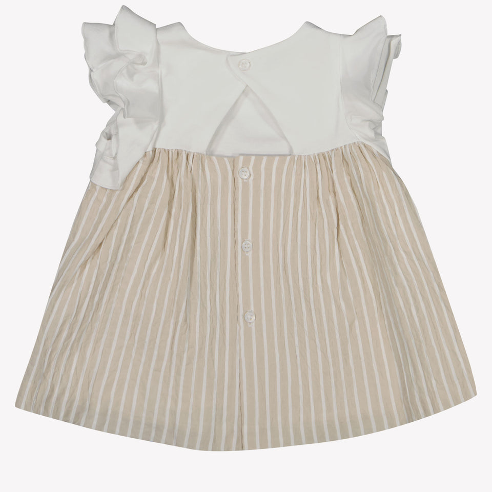 Mayoral Baby Girls Dress In Beige