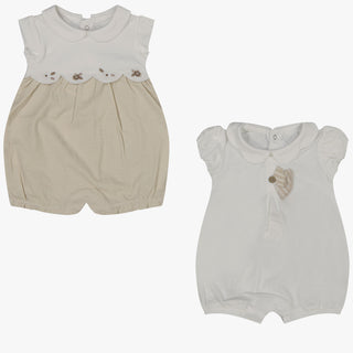 Mayoral Baby girls set in Beige