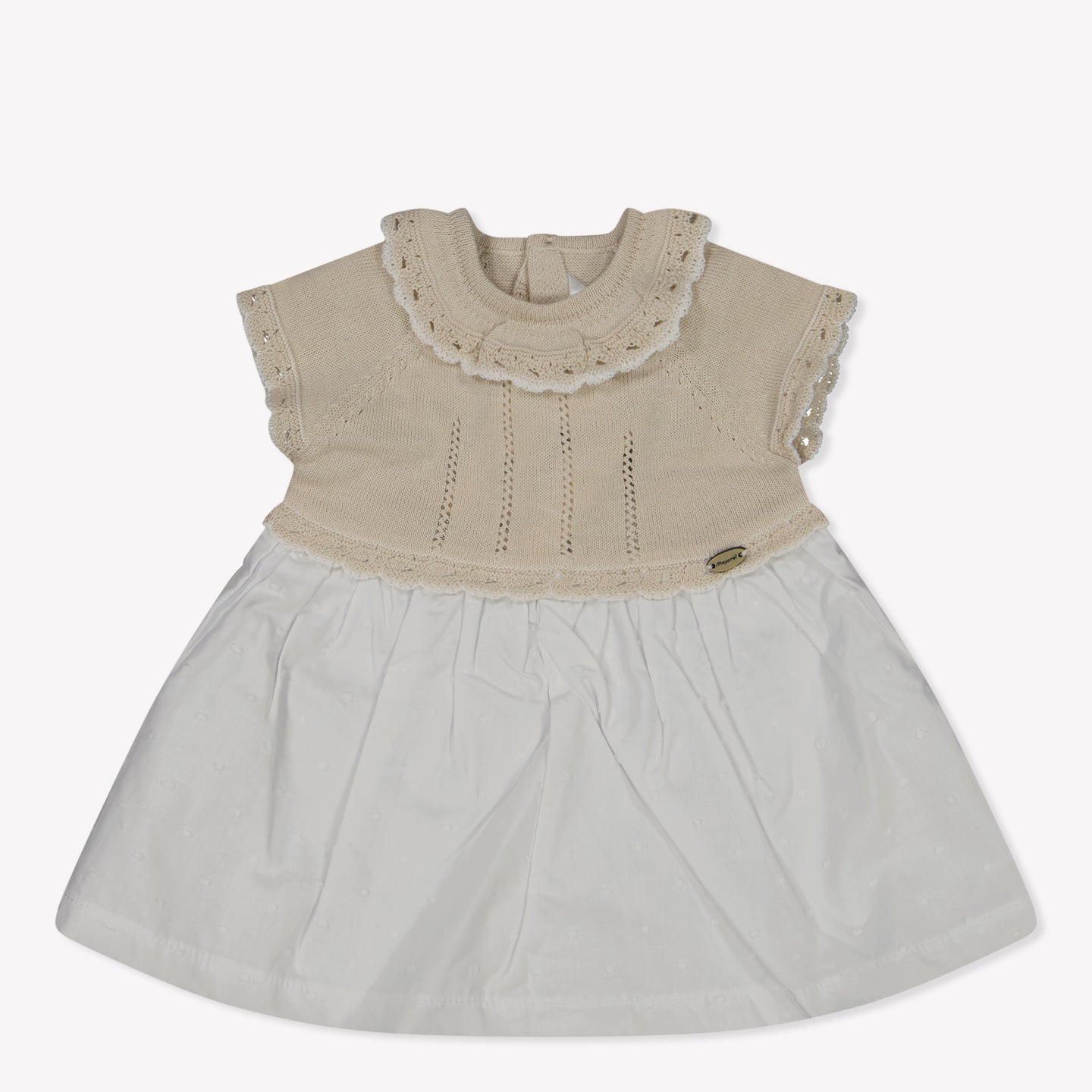 Mayoral Baby Meisjes Jurk In Beige