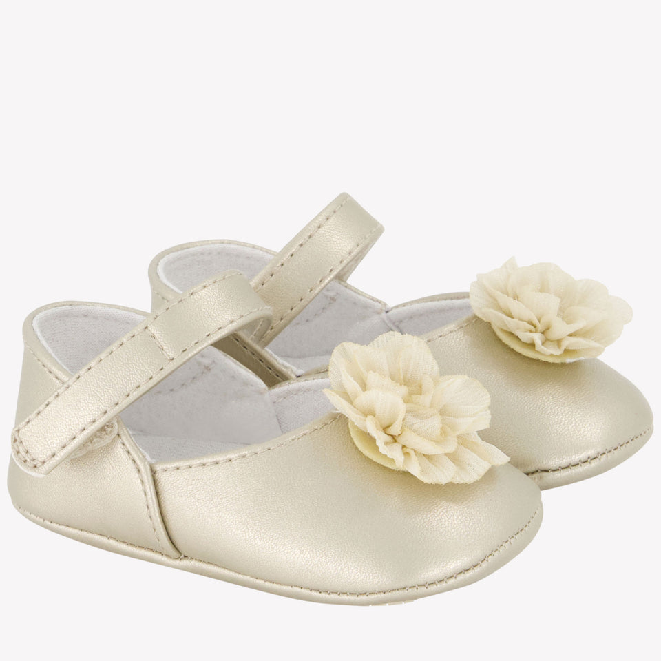 Mayoral Baby girls Shoes In Gold