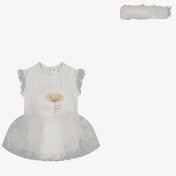 Mayoral Baby Girls Bodper In White