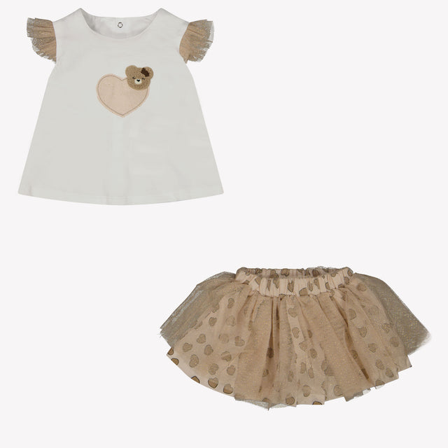 Mayoral Baby girls set in Beige