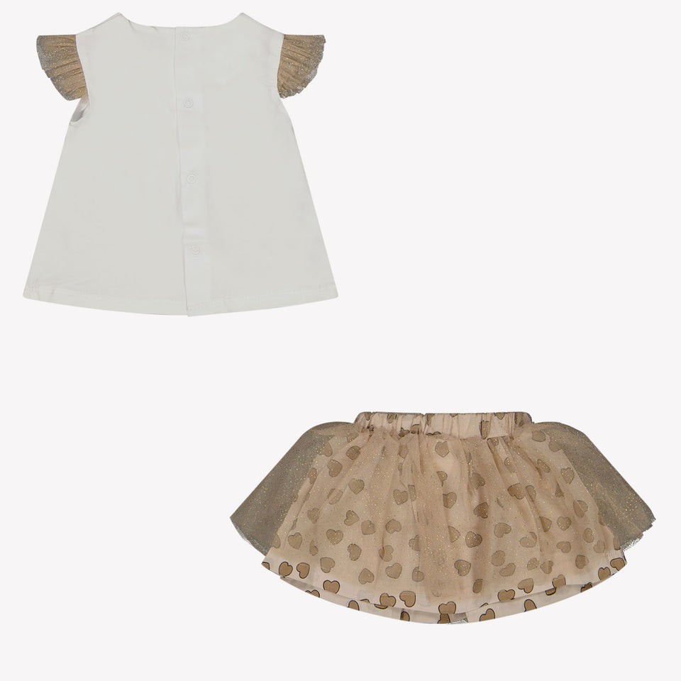 Mayoral Baby girls set in Beige