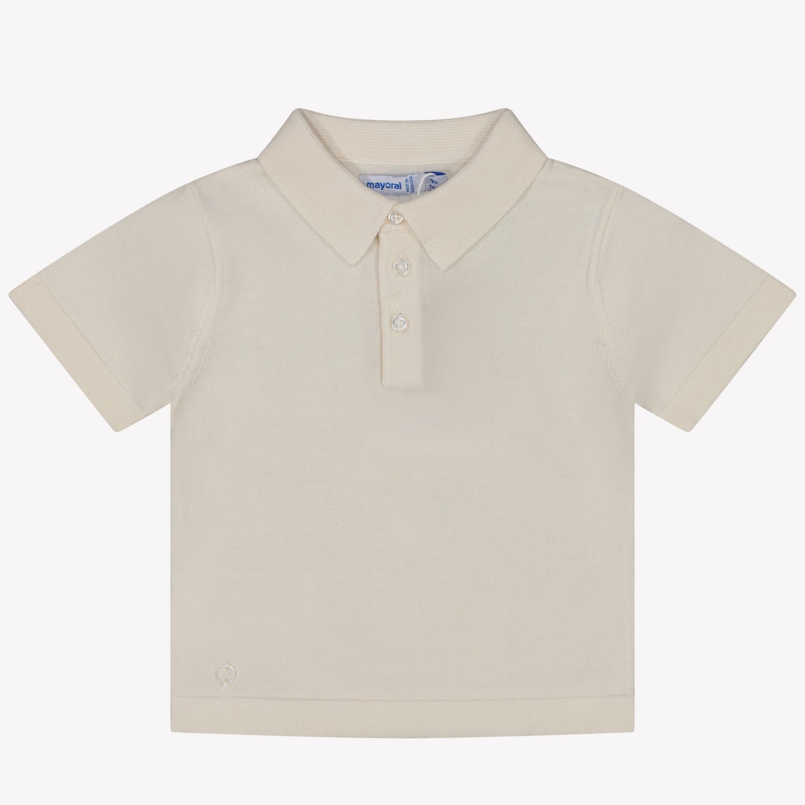 Mayoral Baby boys polo in OffWhite