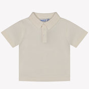 Mayoral Baby boys polo in OffWhite