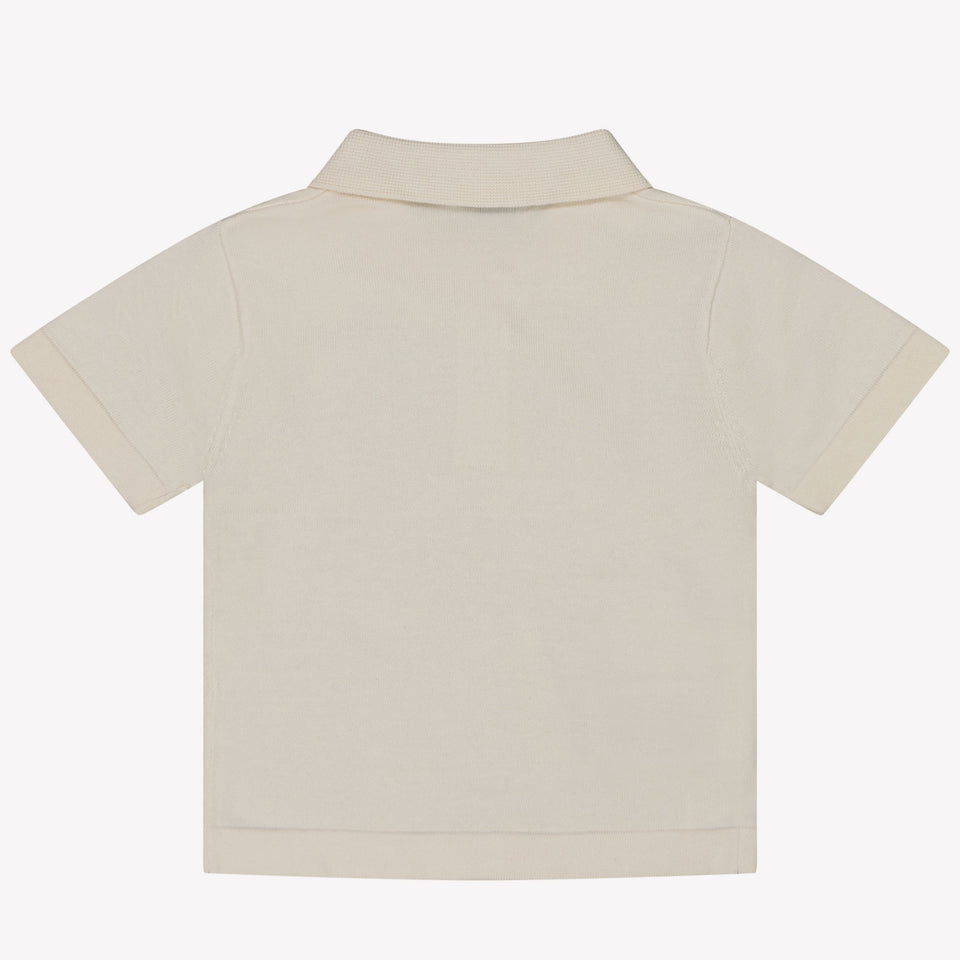 Mayoral Baby boys polo in OffWhite