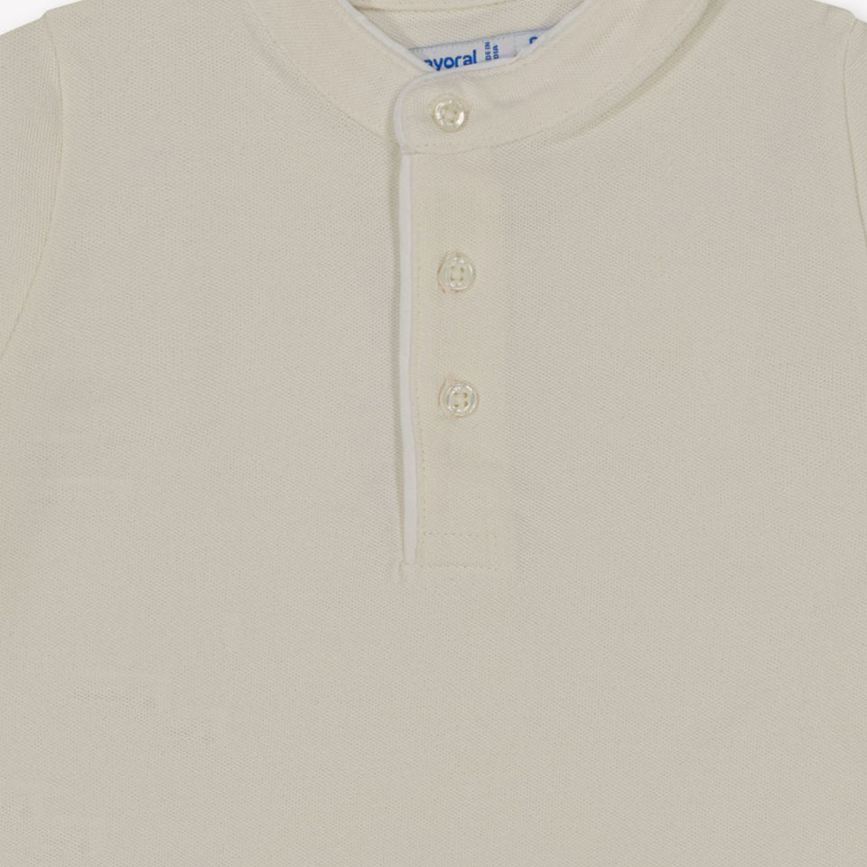 Mayoral Baby boys polo in OffWhite