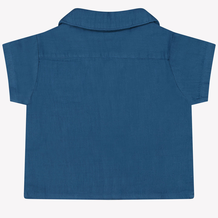 Mayoral Baby Boys Blouse  Dark Blue