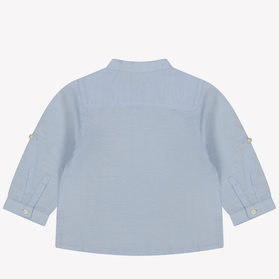 Mayoral Baby boys blouse in Light Blue