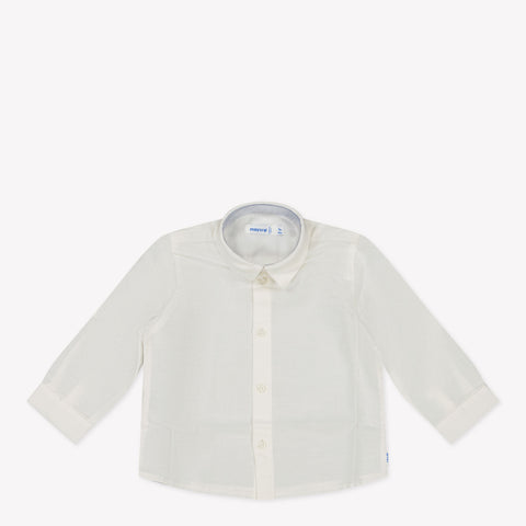 Mayoral Baby boys blouse in White