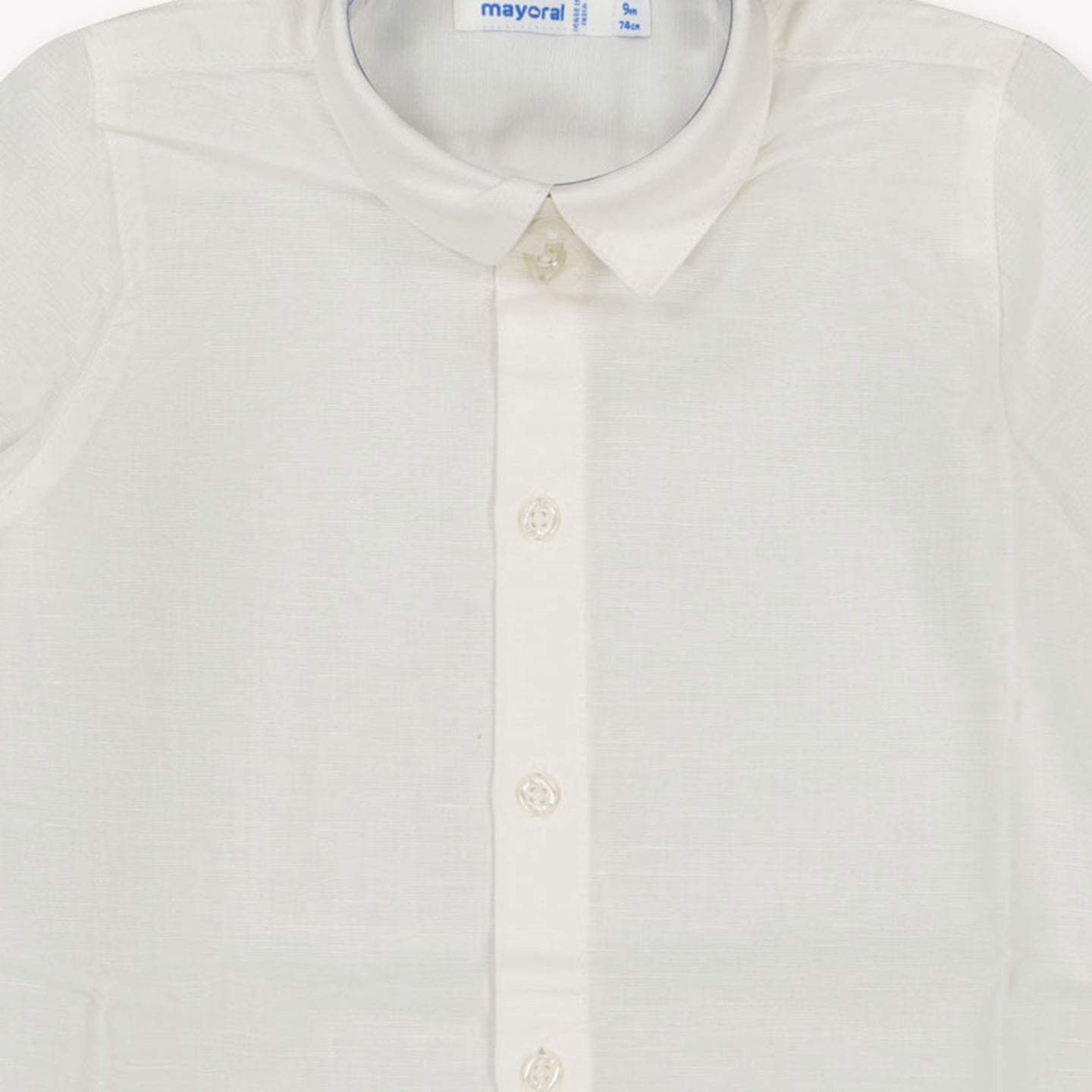 Mayoral Baby Jongens Blouse In Wit