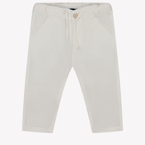 Mayoral Baby boys pants in White