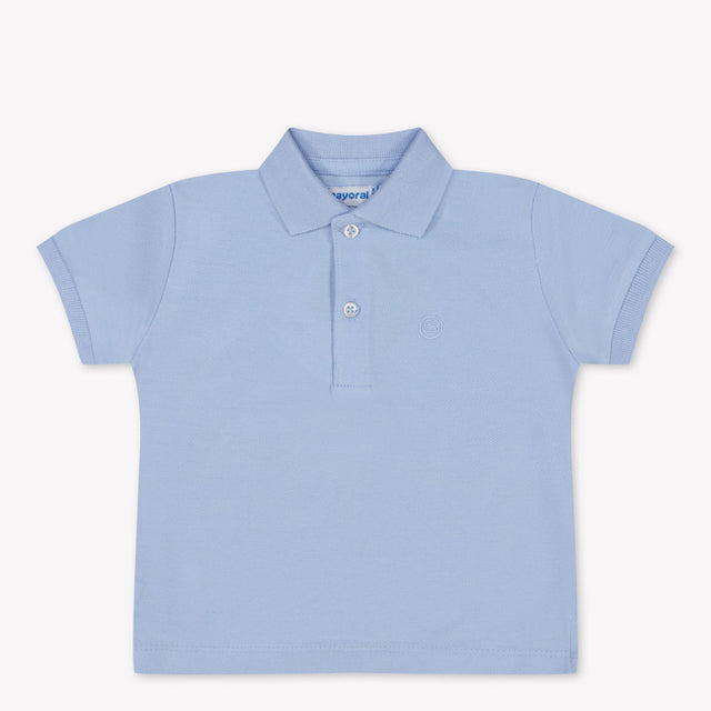 Mayoral Baby Jongens Polo In Licht Blauw