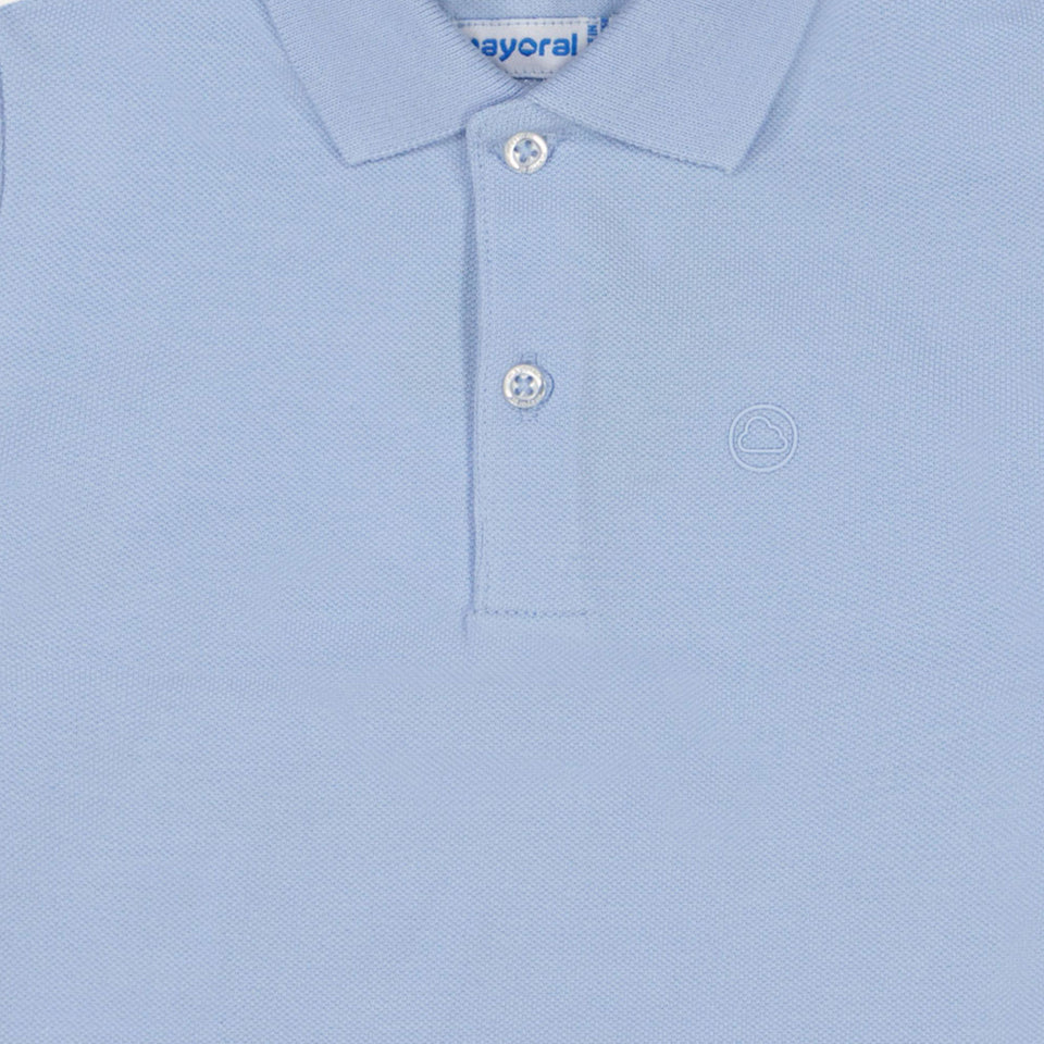 Mayoral Baby Jongens Polo In Licht Blauw