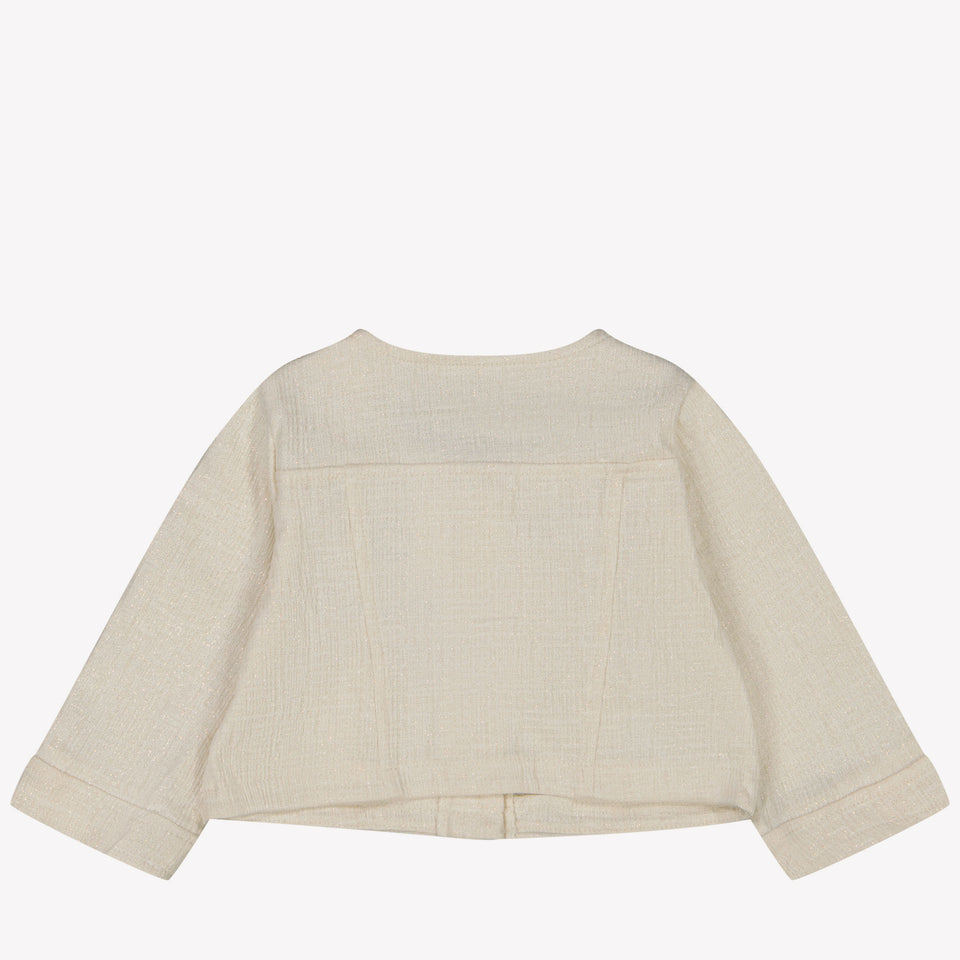 Mayoral Baby girls vest in Light Beige