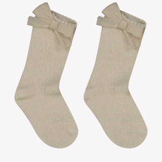 Mayoral Baby girls in socks Light Beige