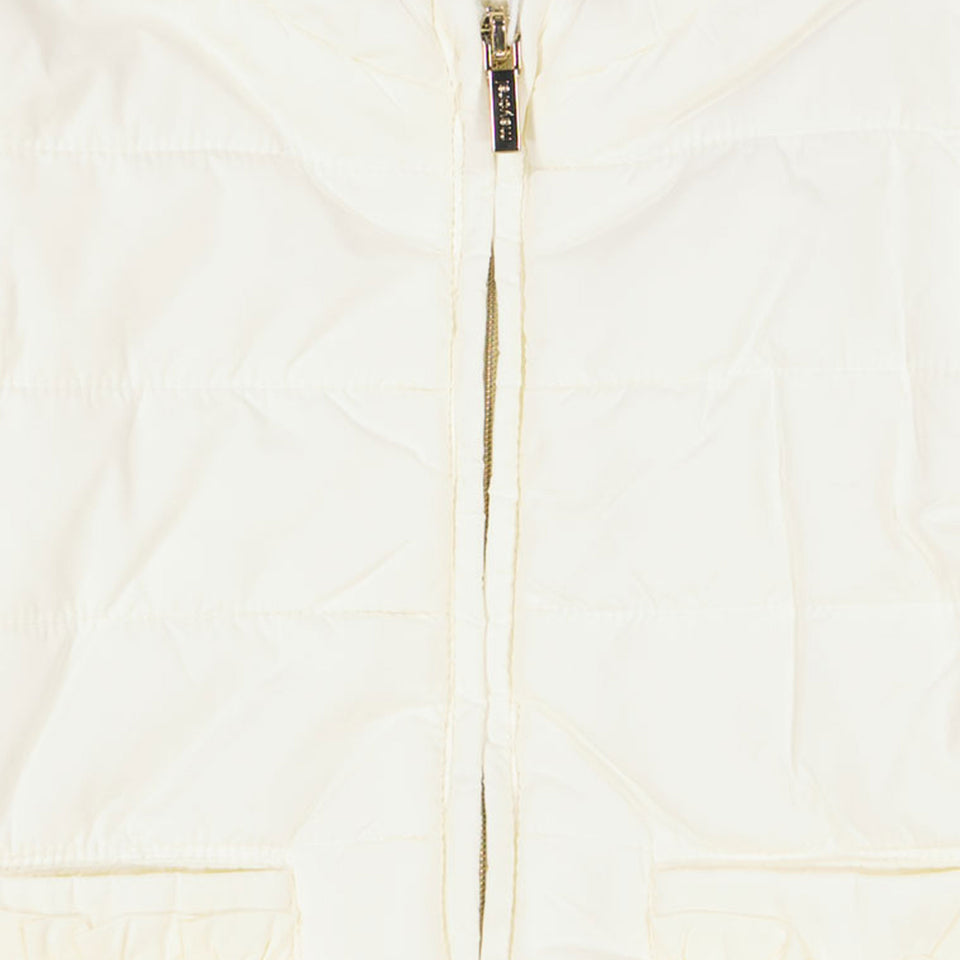 Mayoral Baby girls summer jacket in White