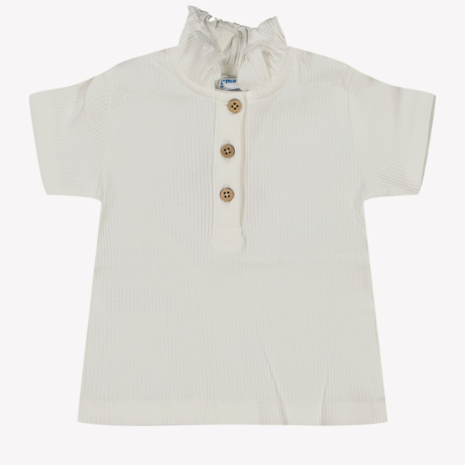 Mayoral Baby girls polo in OffWhite