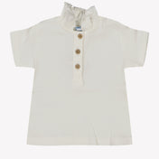 Mayoral Baby girls polo in OffWhite