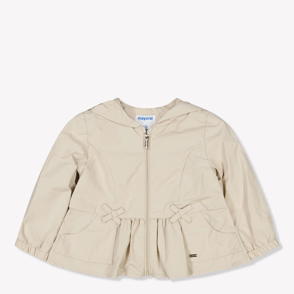 Mayoral Baby girls summer jacket in Beige