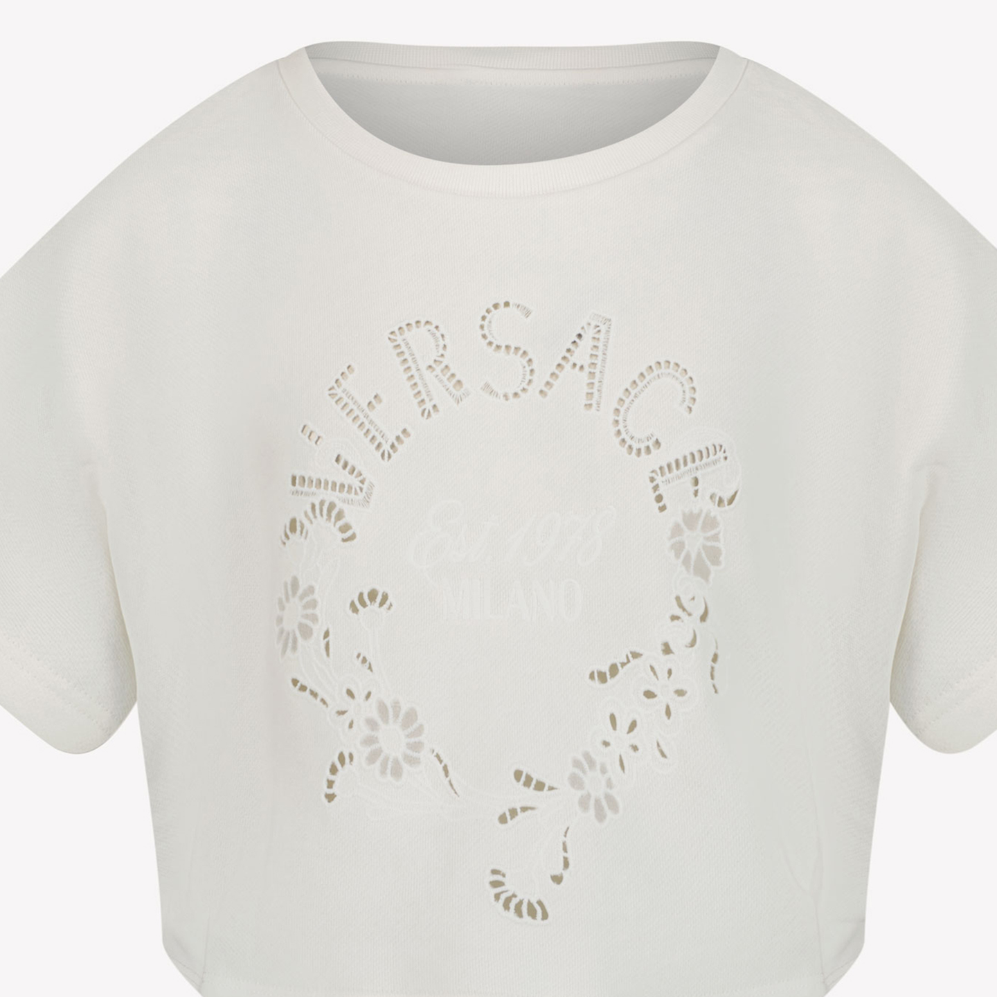 Versace Children's girls in t-shirt OffWhite