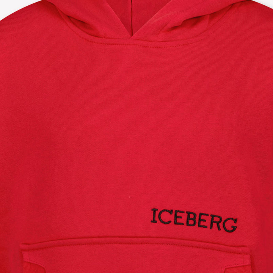 Iceberg Children's boys sweater in Red