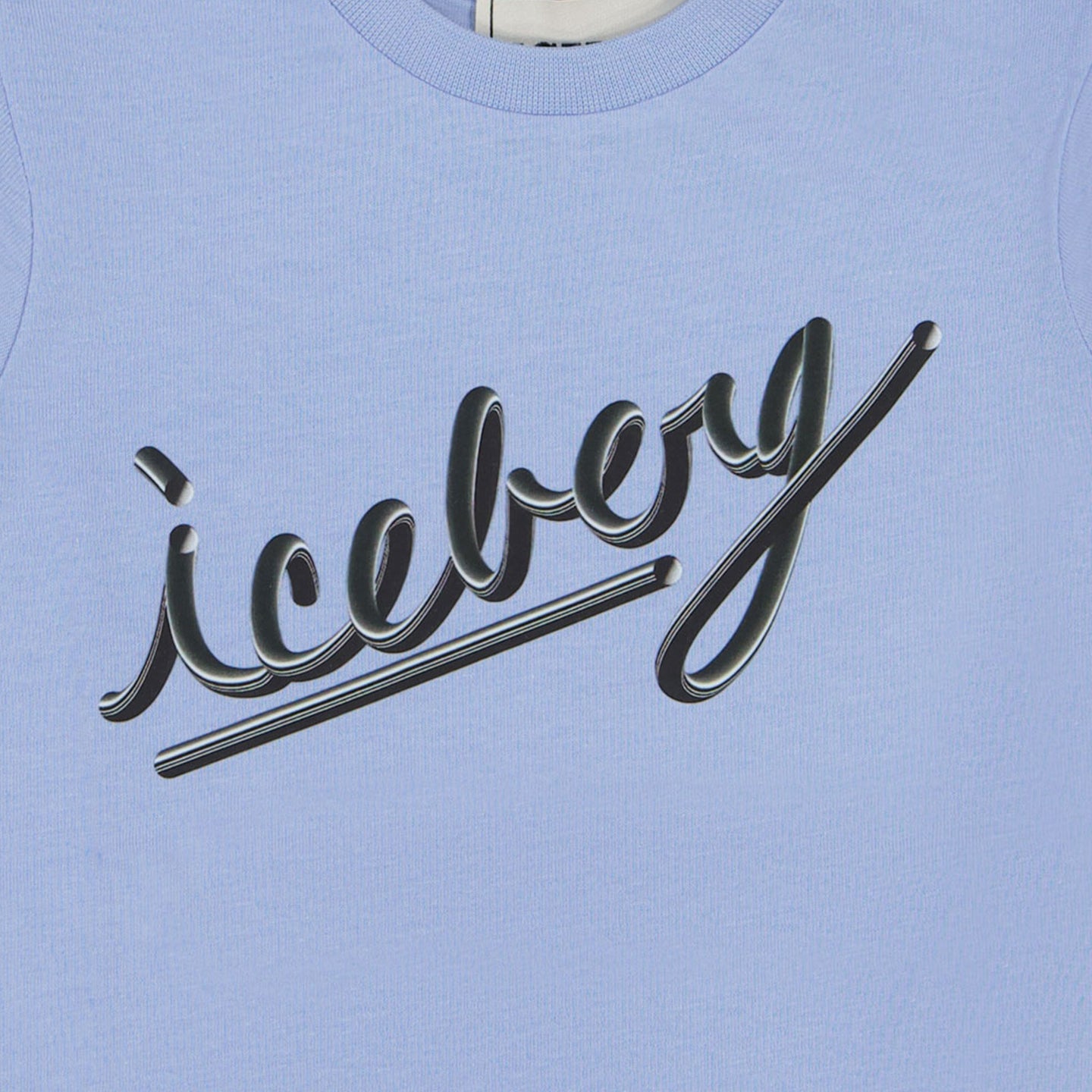 Iceberg Baby Jongens T-Shirt In Licht Blauw