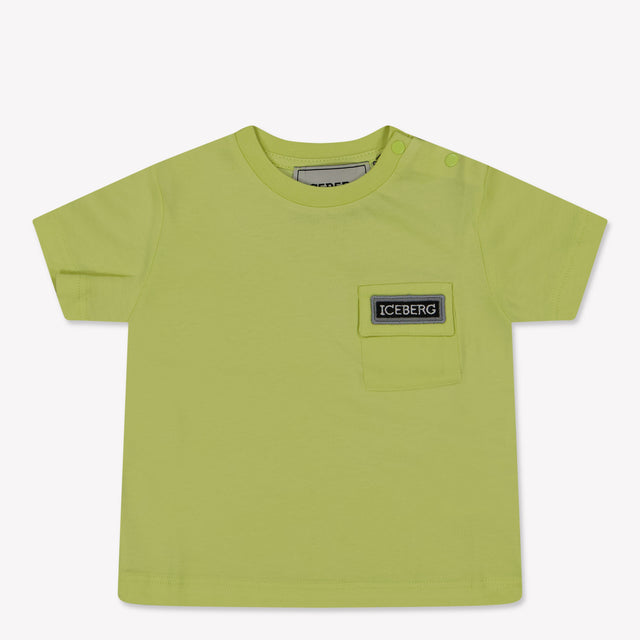 Iceberg Baby Jongens T-Shirt In Lime