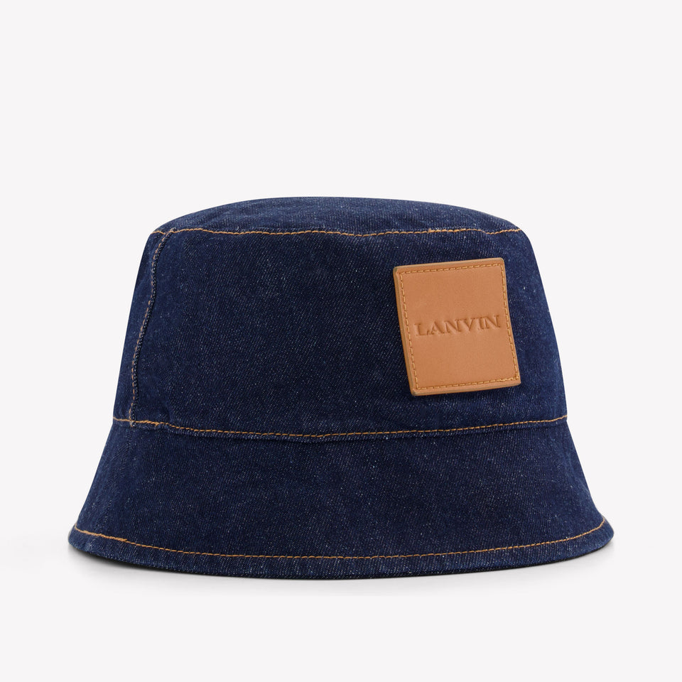 Lanvin Kids Boys Hat In Jeans