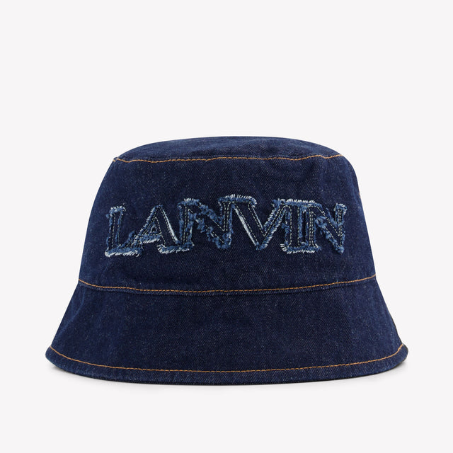 Lanvin Kids Boys Hat In Jeans