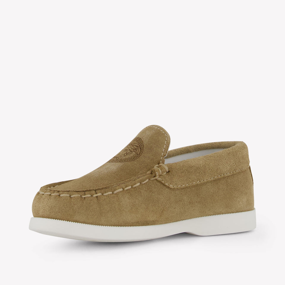 Versace Unisex Shoes In Beige