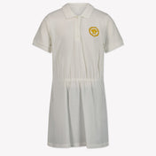 Versace Children's girls dress Ecru