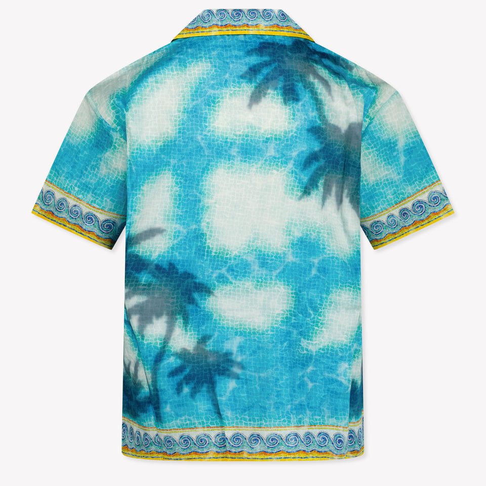 Casablanca children's boys blouse in Blue