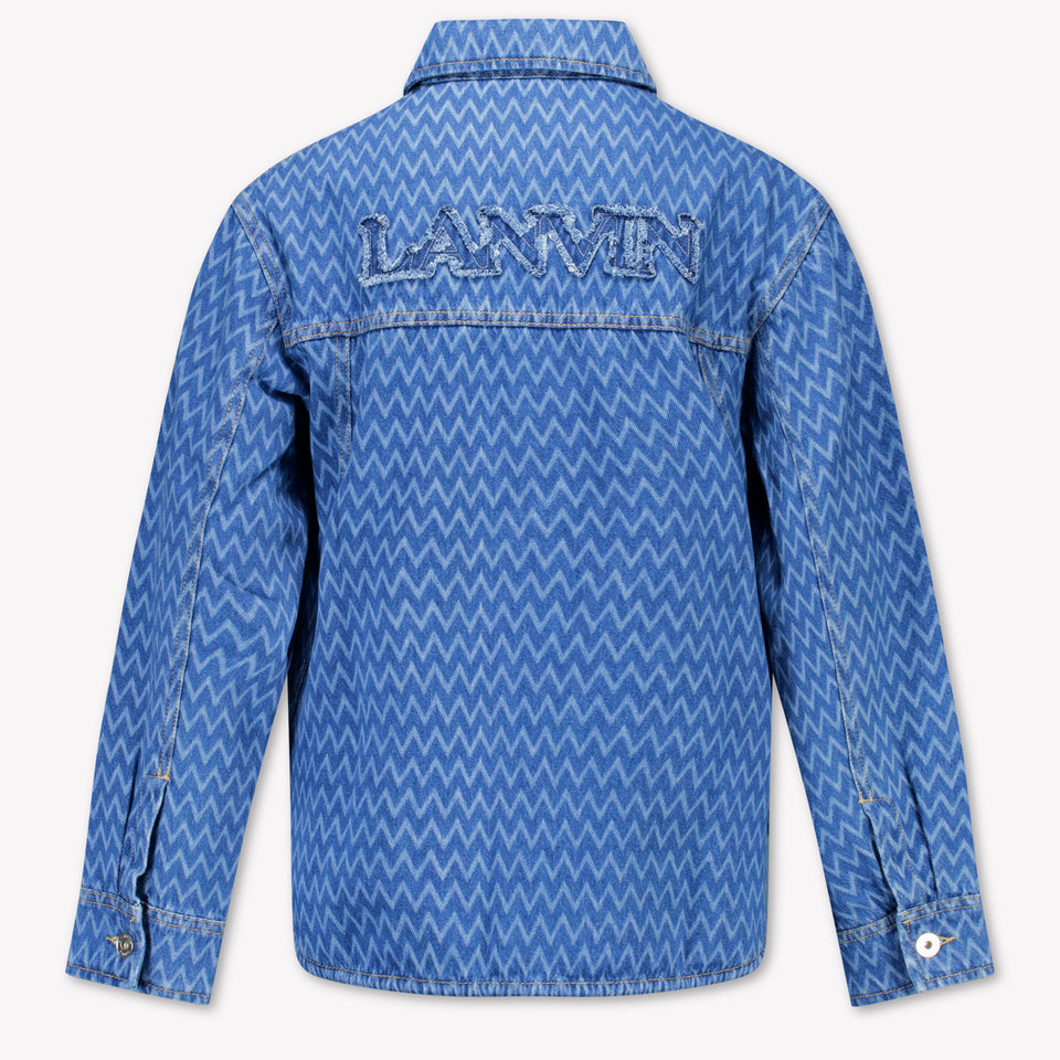 Lanvin Kinder Jongens Blouse In Blauw