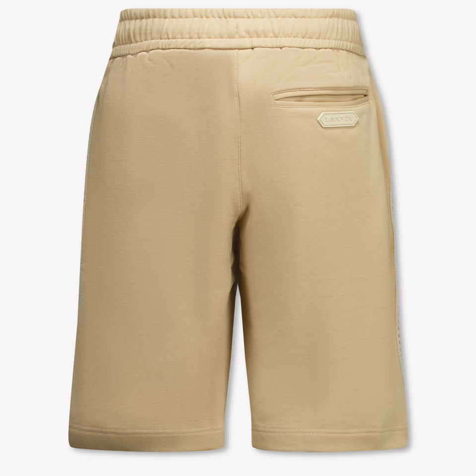 Lanvin Kinder Jongens Shorts In Beige