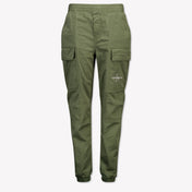 Calvin Klein Kids Boys  Pants Army