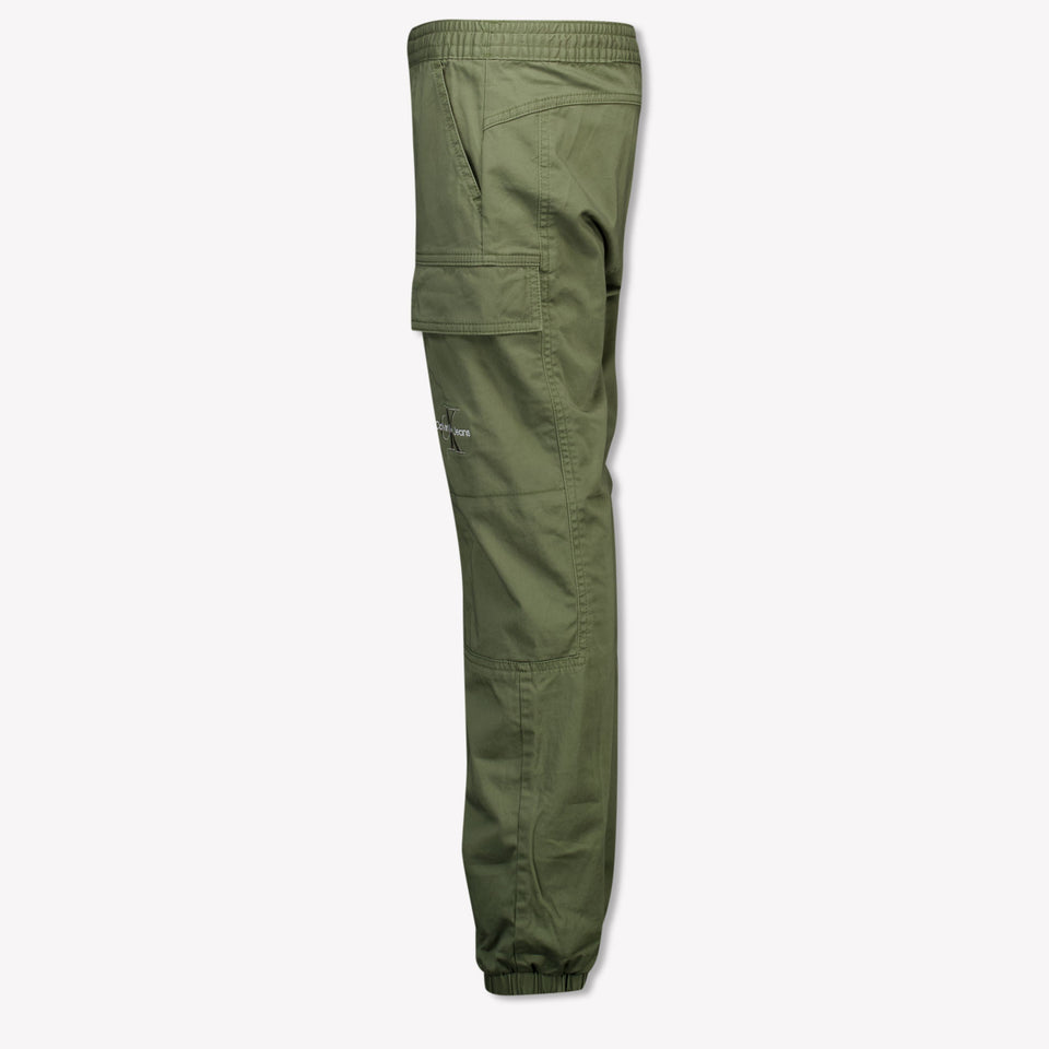 Calvin Klein Kids Boys  Pants Army