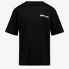Calvin Klein Kinder Jongens T-Shirt In Zwart