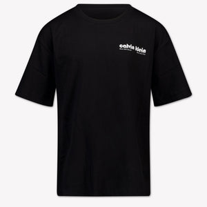 Calvin Klein Kinder Jongens T-Shirt In Zwart