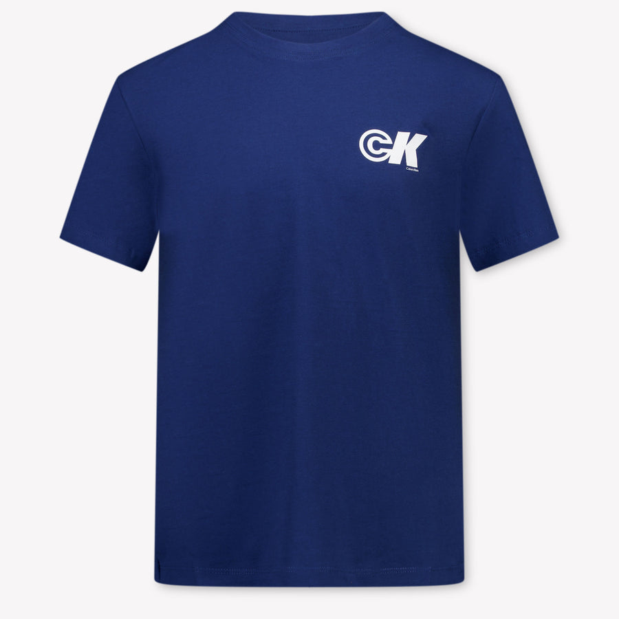 Calvin Klein Kids Boys  T-Shirt Blue