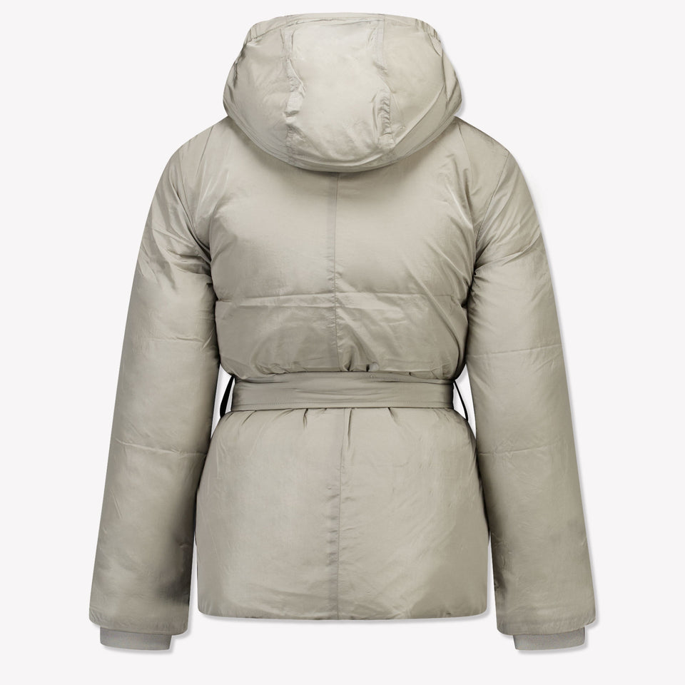 Calvin Klein Kinder Meisjes Winterjas In Licht Beige