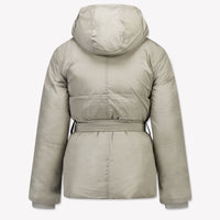 Calvin Klein Kids Girls Winter Coat  Light Beige