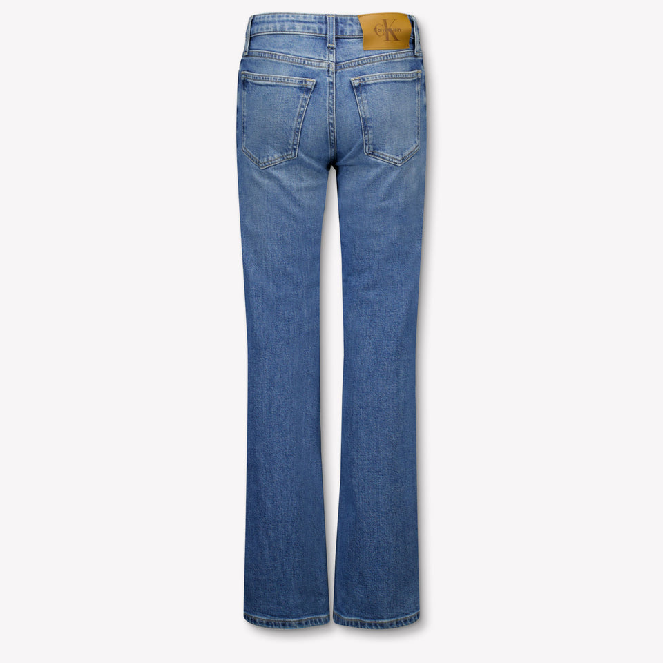 Calvin Klein Kinder Meisjes Jeans In Blauw