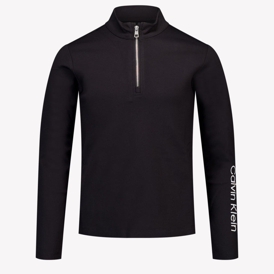 Calvin Klein Kids Girls  T-Shirt Black